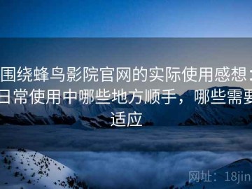 围绕蜂鸟影院官网的实际使用感想：日常使用中哪些地方顺手，哪些需要适应