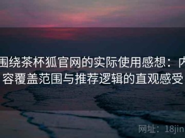 围绕茶杯狐官网的实际使用感想：内容覆盖范围与推荐逻辑的直观感受