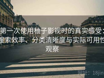 第一次使用柚子影视时的真实感受：搜索效率、分类清晰度与实际可用性观察