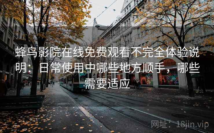 蜂鸟影院在线免费观看不完全体验说明:日常使用中哪些地方顺手,哪些需要适应 蜂鸟影院在线免费观看不完全体验说明:日常使用中哪些地方顺手,哪些需要适应