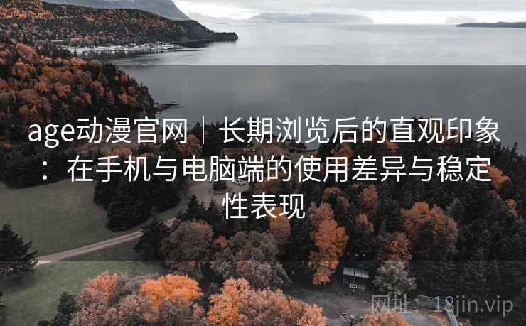 age动漫官网｜长期浏览后的直观印象：在手机与电脑端的使用差异与稳定性表现