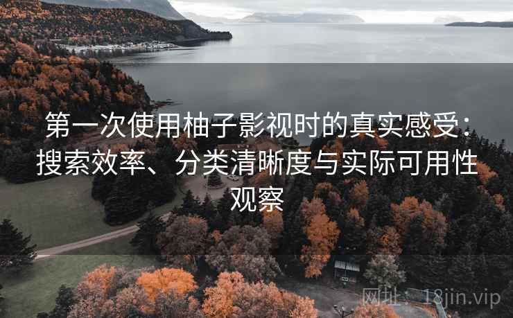 第一次使用柚子影视时的真实感受:搜索效率、分类清晰度与实际可用性观察 第一次使用柚子影视时的真实感受:搜索效率、分类清晰度与实际可用性观察